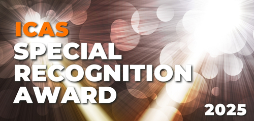 Announcing the 2025 ICAS Special Recognition Award • ICAS